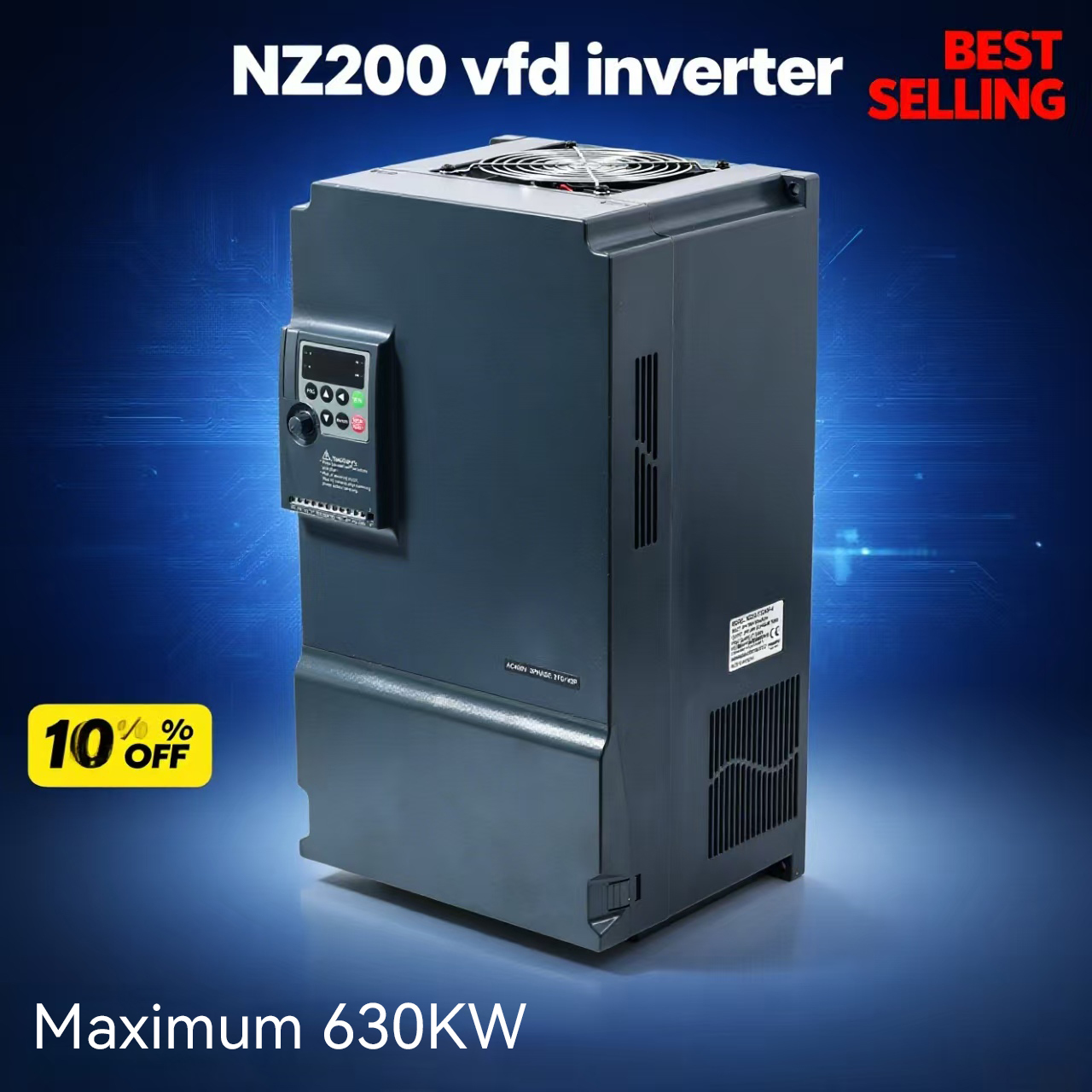 Simple Vector Control Variable Frequency Drives Inverter For Bag Sealer Food Machinery Low Voltage 380v
