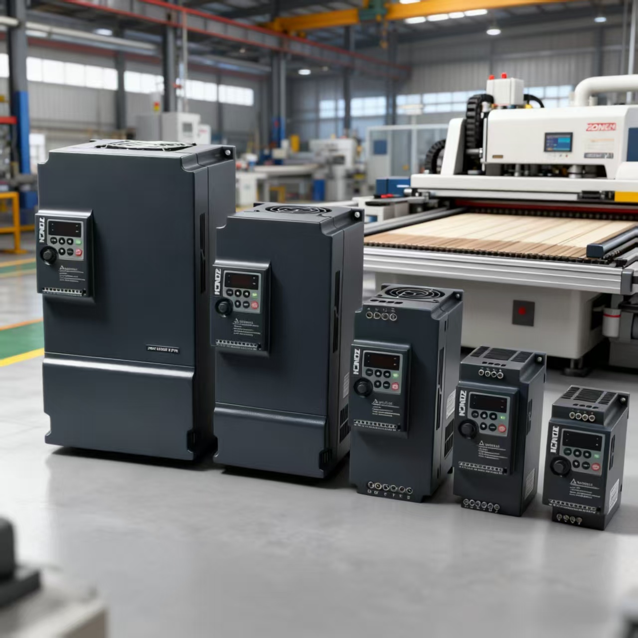 Simple Vector Control Variable Frequency Drives Inverter For Bag Sealer Food Machinery Low Voltage 380v