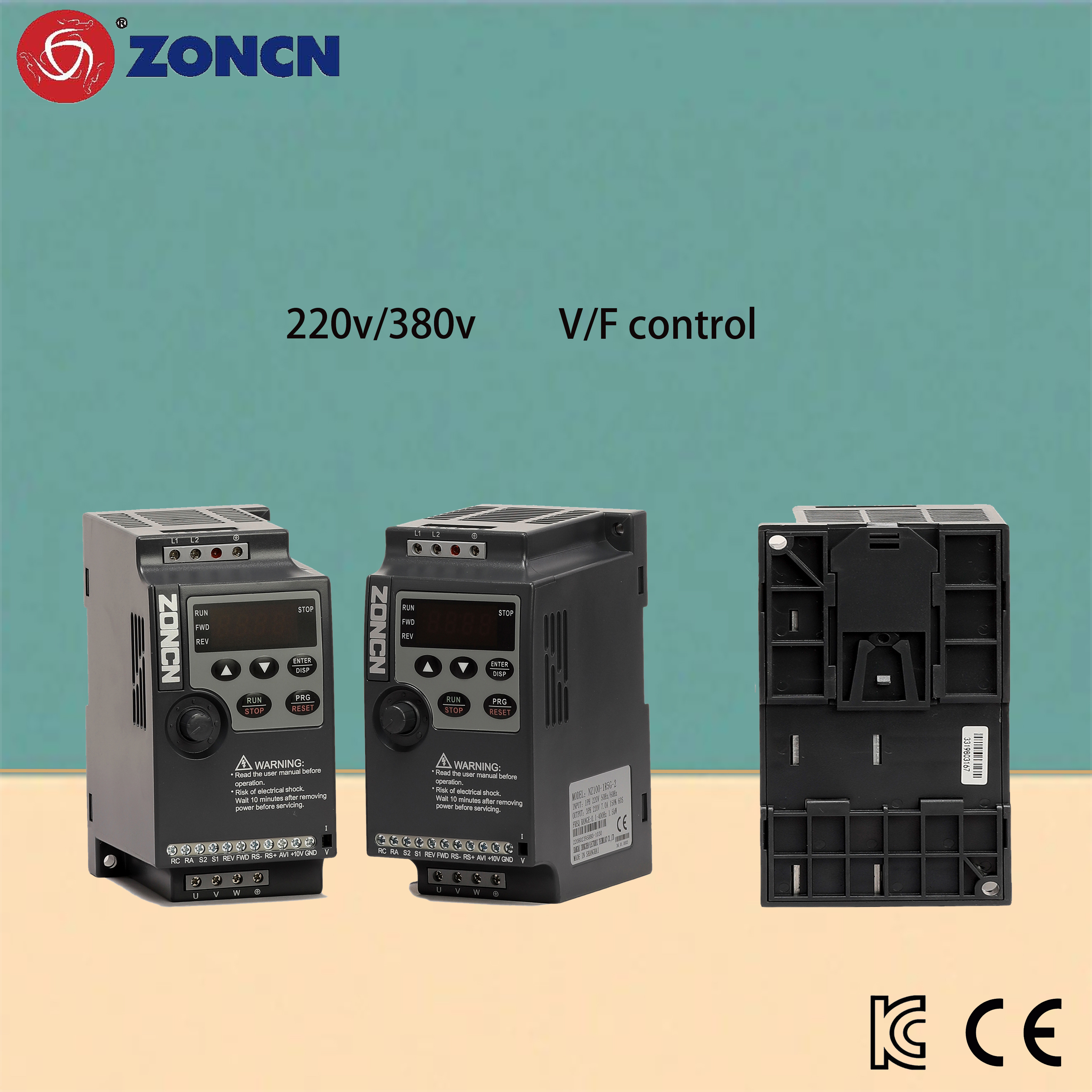 1.5KW Variable Frequency Drives Inverter Vfd Motor Speed Controller Micro VF Control
