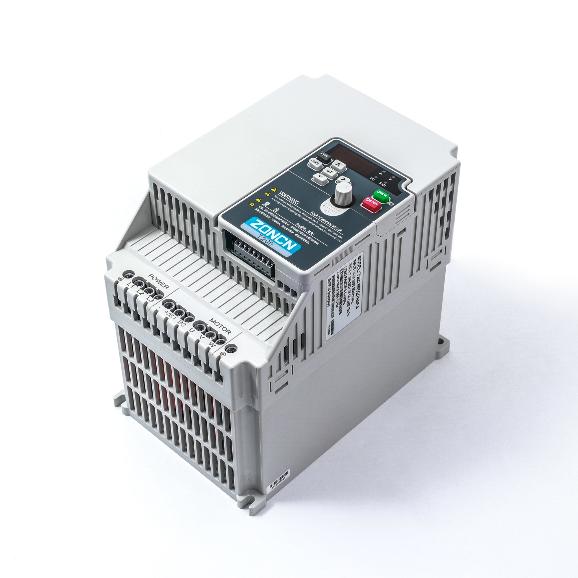 T200 Series Variable Speed Drive VFD Inverter with 0.4kW-160kW Power Range and RS485/EtherCAT/Profibus/Profinet/Canopen Communication