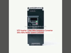 VFD Inverter 7.5kw 380v Conversor de frequência 50hz 60hz Controlador de velocidade do motor